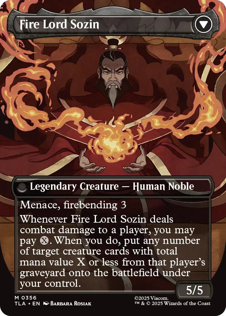 The Rise of Sozin (Borderless) [Avatar: The Last Airbender] Foil