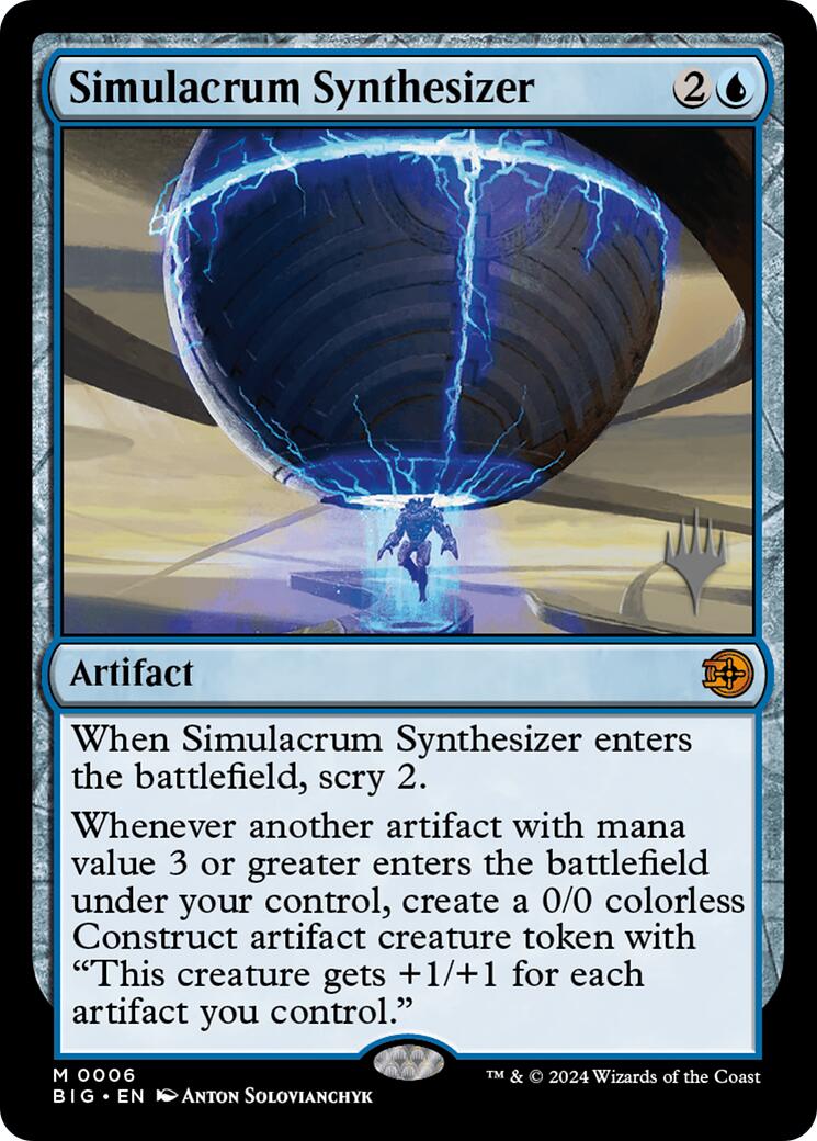 Simulacrum Synthesizer [Edge of Eternities Promo Pack] Foil