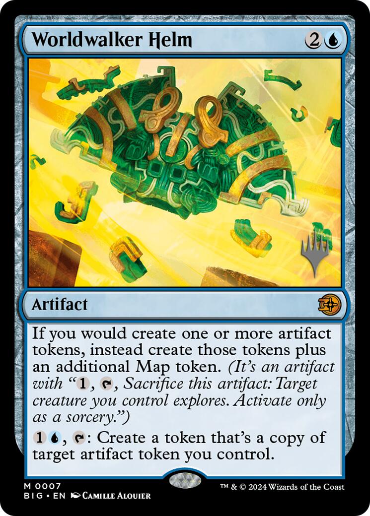 Worldwalker Helm [Edge of Eternities Promo Pack] Foil