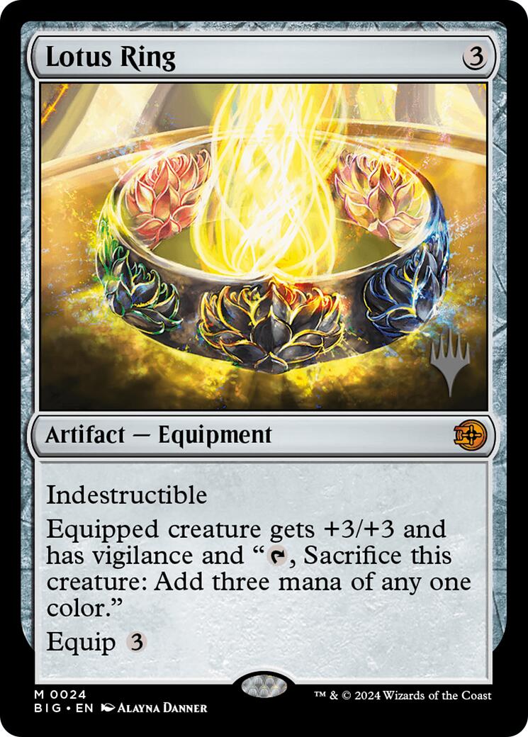 Lotus Ring [Edge of Eternities Promo Pack] Foil