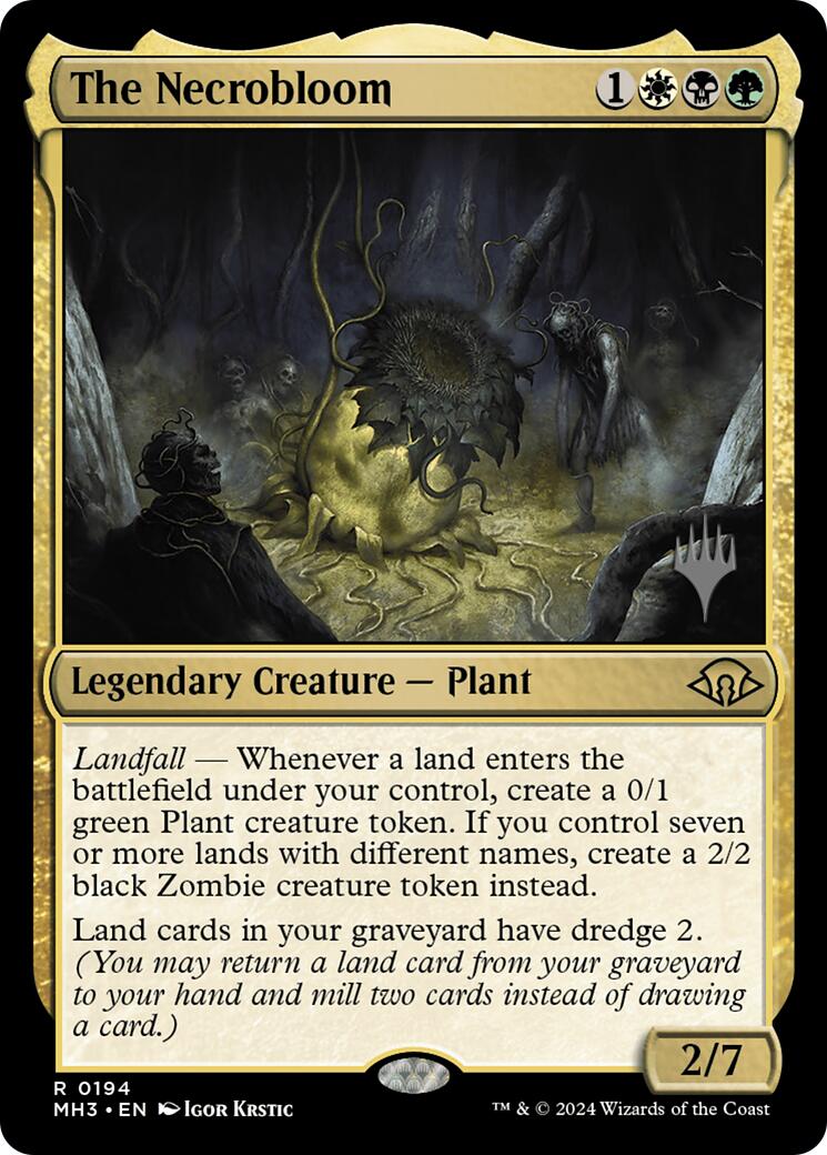 The Necrobloom [Edge of Eternities Promo Pack] Foil