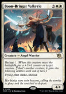 Boon-Bringer Valkyrie (Promo Pack) [March of the Machine Promos] Foil