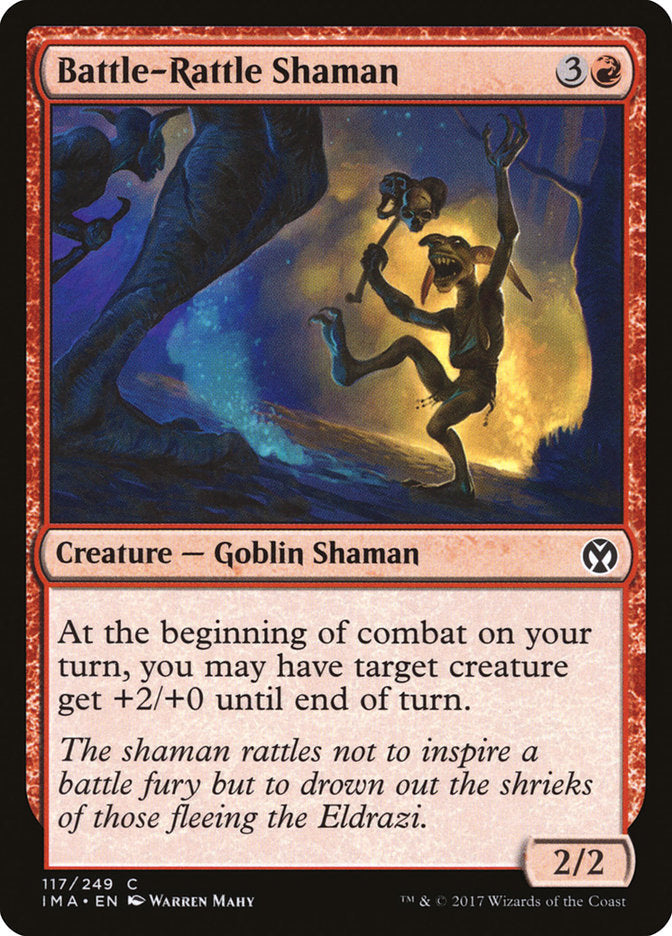Battle-Rattle Shaman [Iconic Masters] Foil