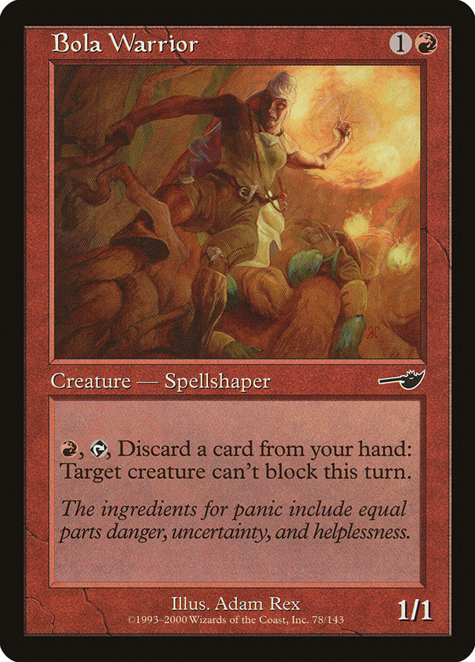 Bola Warrior [Nemesis] Foil