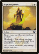 Dispense Justice [Scars of Mirrodin] Foil