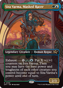 Sita Varma, Masked Racer (Borderless) [Aetherdrift] Foil