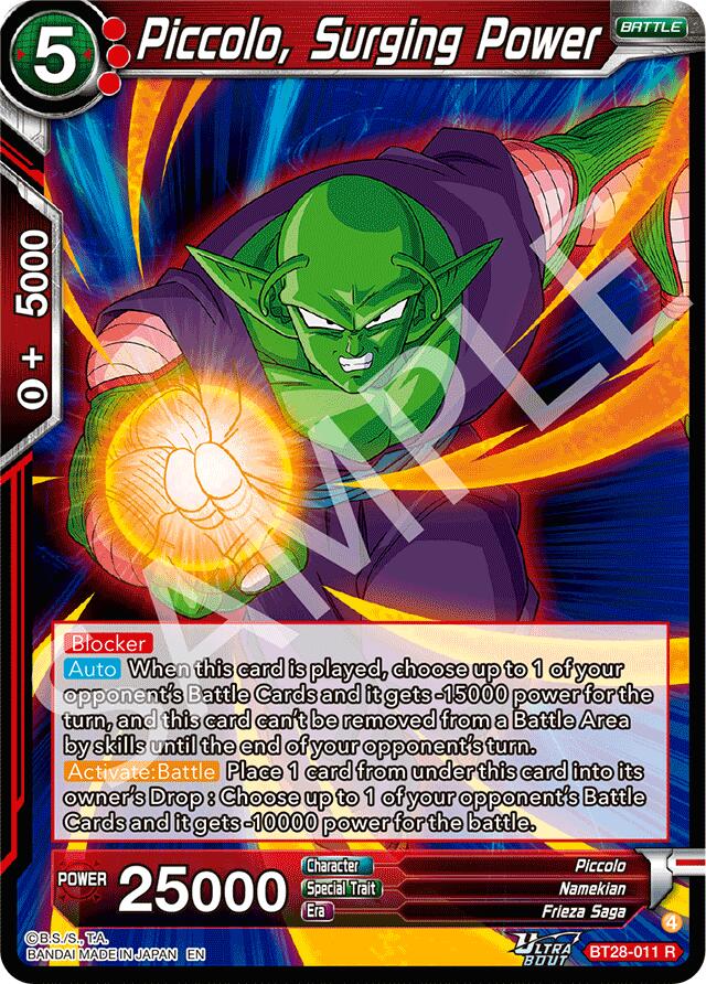 Piccolo, Surging Power (BT28-011) [Prismatic Clash] Parallel Foil