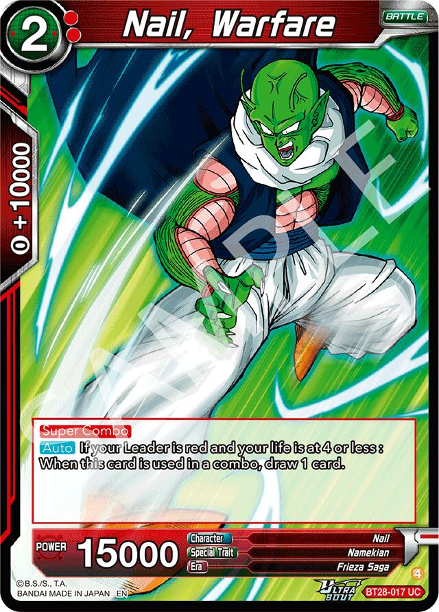 Nail, Warfare (BT28-017) [Prismatic Clash] Parallel Foil