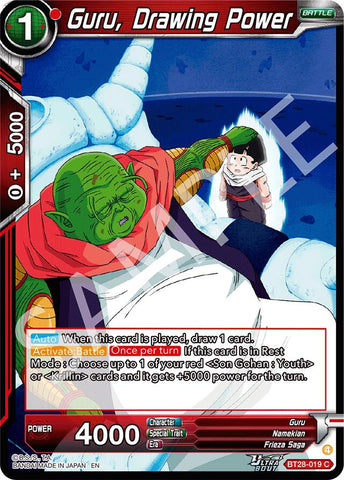 Guru, Drawing Power (BT28-019) [Prismatic Clash] Parallel Foil