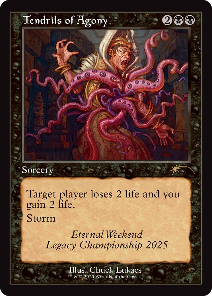 Tendrils of Agony (Retro Frame) (Eternal Weekend 2025 Promo) [Eternal Weekend] Foil
