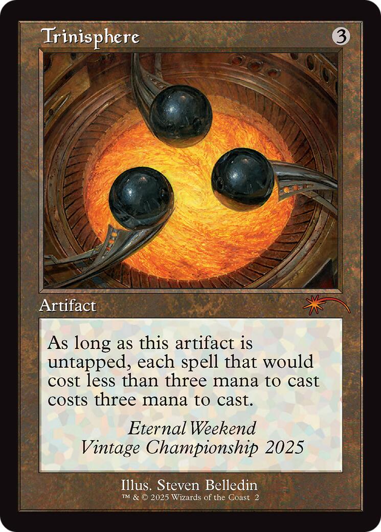 Trinisphere (Retro Frame) (Eternal Weekend 2025 Promo) [Eternal Weekend] Foil