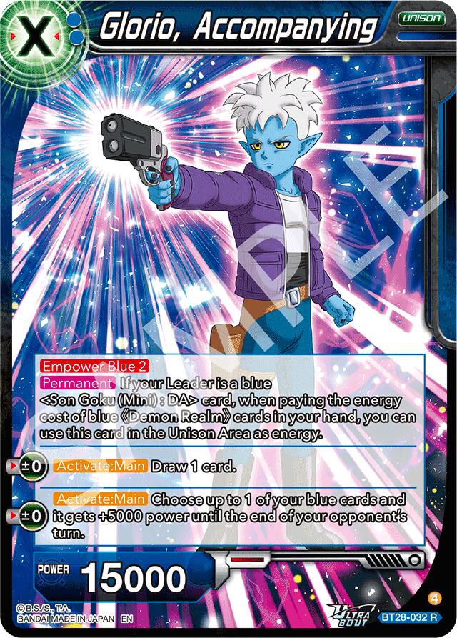 Glorio, Accompanying (BT28-032) [Prismatic Clash] Parallel Foil
