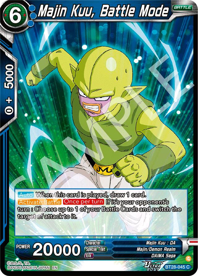 Majin Kuu, Battle Mode (BT28-045) [Prismatic Clash] Parallel Foil