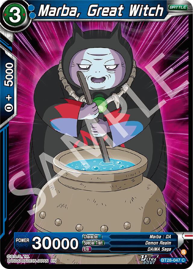 Marba, Great Witch (BT28-047) [Prismatic Clash] Parallel Foil