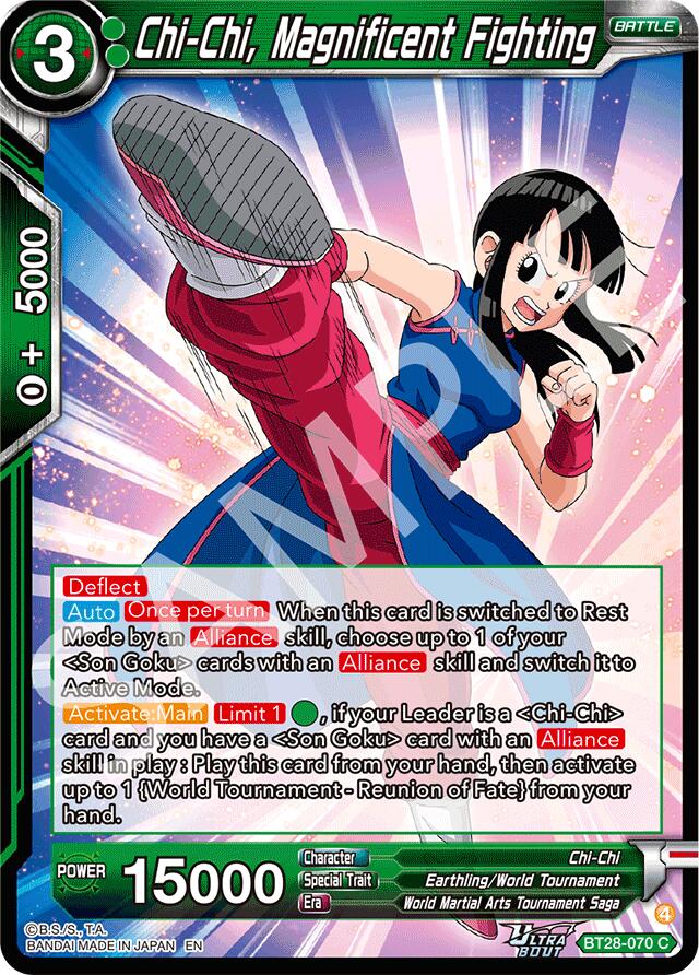 Chi-Chi, Magnificent Fighting (BT28-070) [Prismatic Clash] Parallel Foil