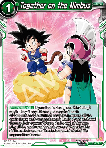 Together on the Nimbus (BT28-074) [Prismatic Clash] Parallel Foil