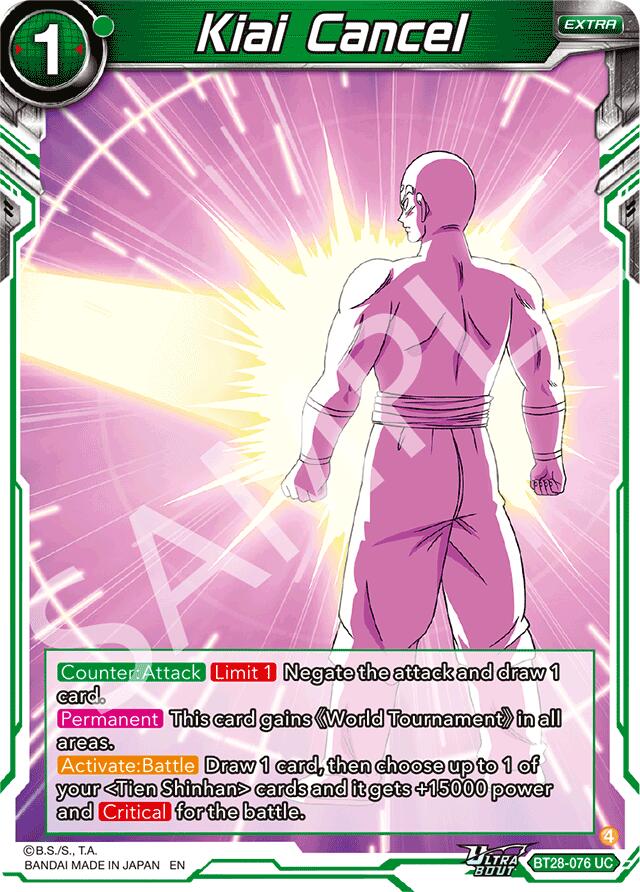 Kiai Cancel (BT28-076) [Prismatic Clash] Parallel Foil