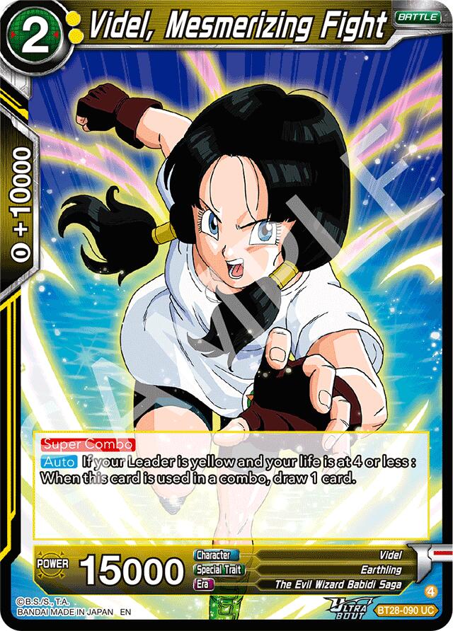 Videl, Mesmerizing Fight (BT28-090) [Prismatic Clash] Parallel Foil