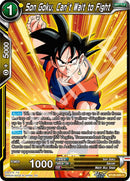 Son Goku, Can't Wait to Fight (BT28-093) [Prismatic Clash] Parallel Foil