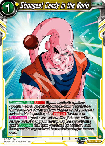 Strongest Candy in the World (BT28-104) [Prismatic Clash] Parallel Foil