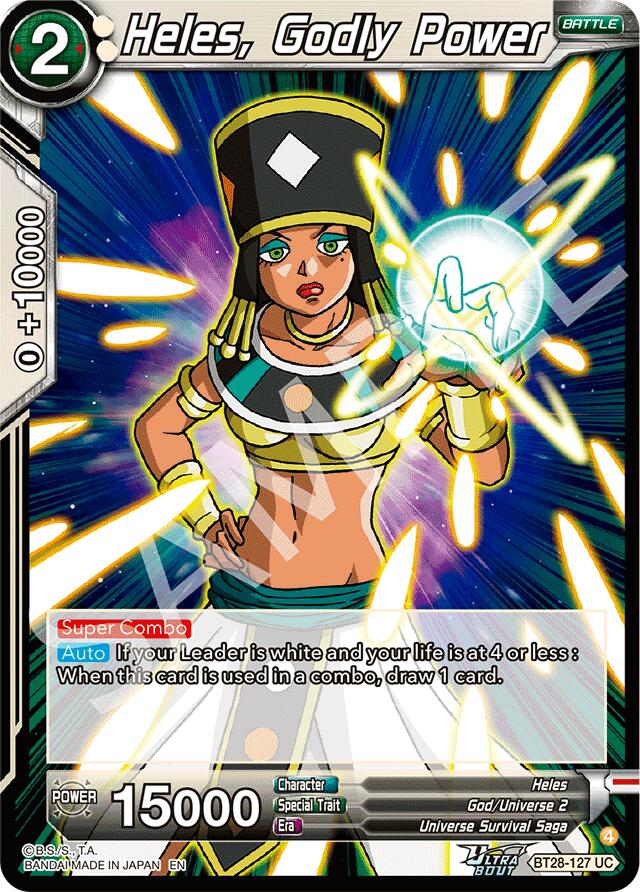 Heles, Godly Power (BT28-127) [Prismatic Clash] Parallel Foil