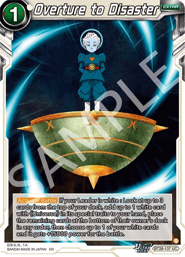 Overture to Disaster (BT28-137) [Prismatic Clash] Parallel Foil