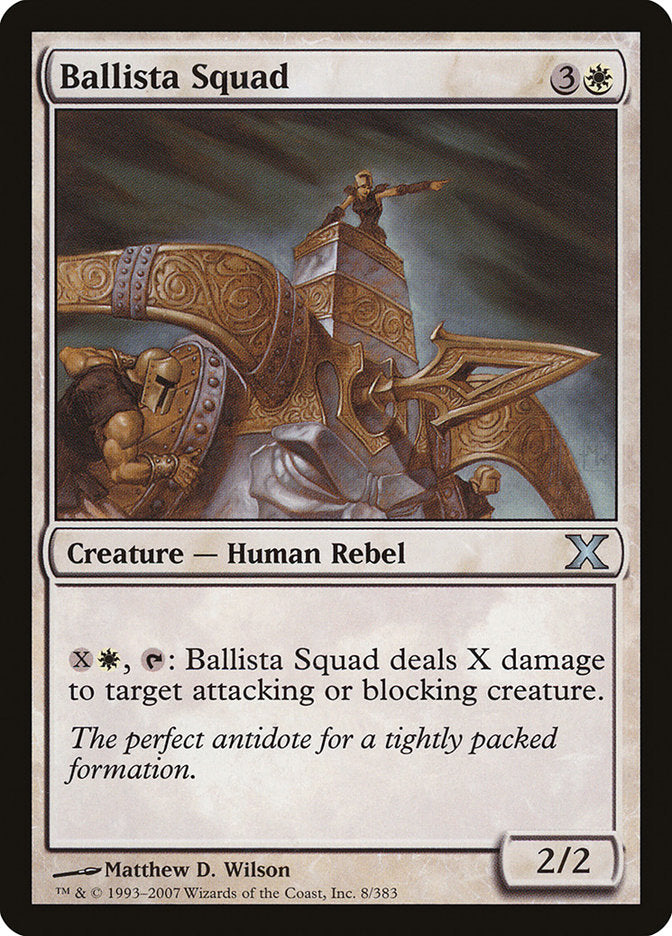 Ballista Squad [Tenth Edition] Foil