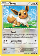 Eevee (89/116) [Black & White: Plasma Freeze] Reverse Holofoil