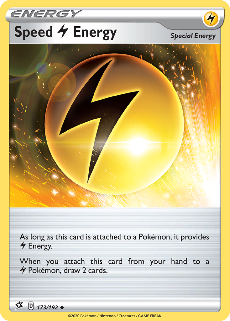 Speed Lightning Energy (173/192) [Sword & Shield: Rebel Clash] Reverse Holofoil