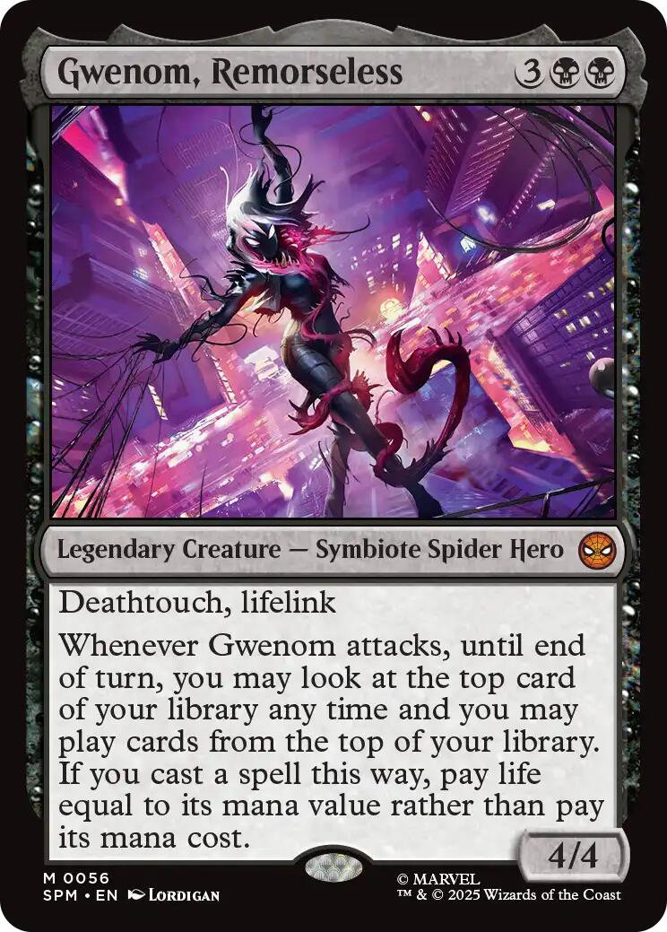 Gwenom, Remorseless [Marvel's Spider-Man] Foil