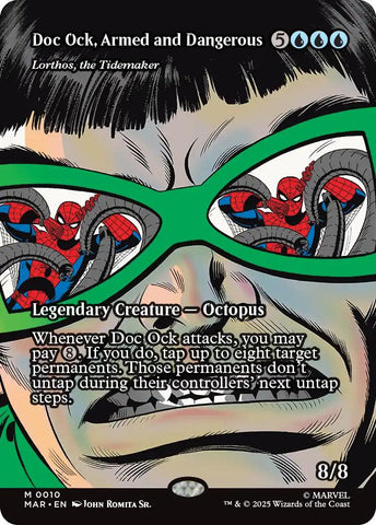 Doc Ock, Armed and Dangerous - Lorthos, the Tidemaker (Borderless) [Marvel's Spider-Man: Eternal-Legal] Foil