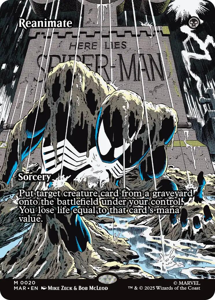 Reanimate (Borderless) [Marvel's Spider-Man: Eternal-Legal] Foil