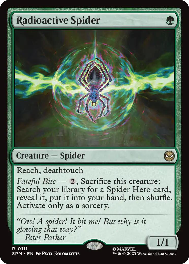 Radioactive Spider [Marvel's Spider-Man] Foil