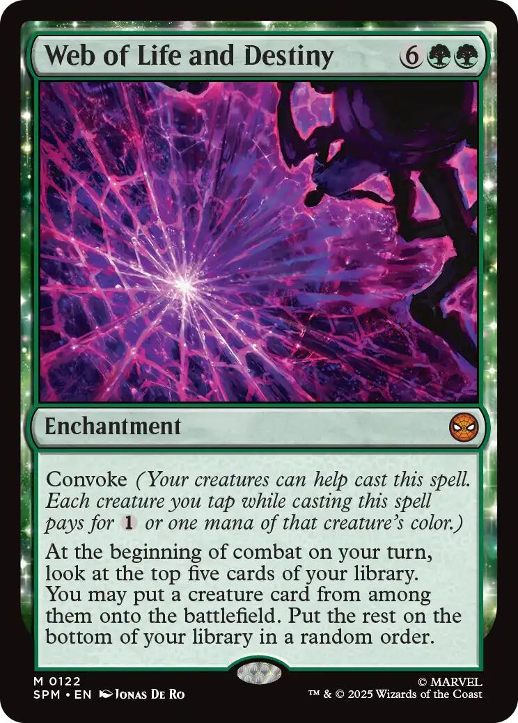 Web of Life and Destiny [Marvel's Spider-Man] Foil