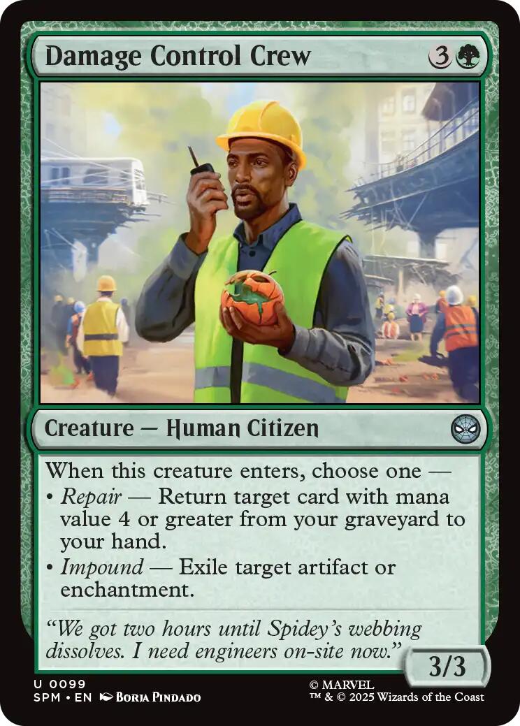 Damage Control Crew [Marvel's Spider-Man] Foil