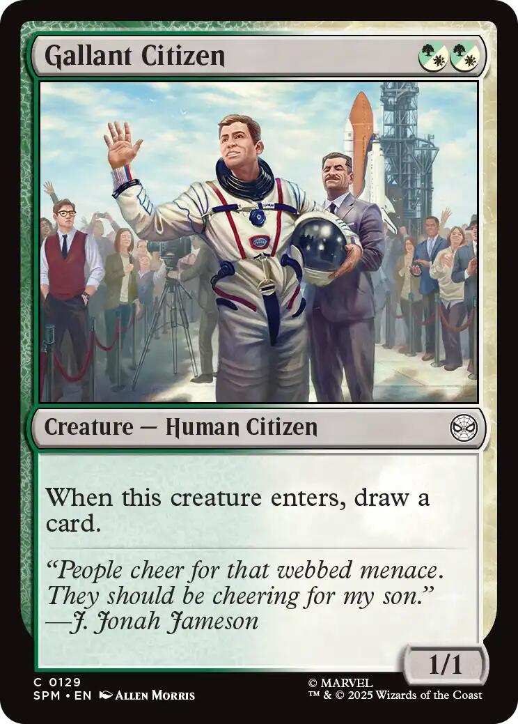 Gallant Citizen [Marvel's Spider-Man] Foil