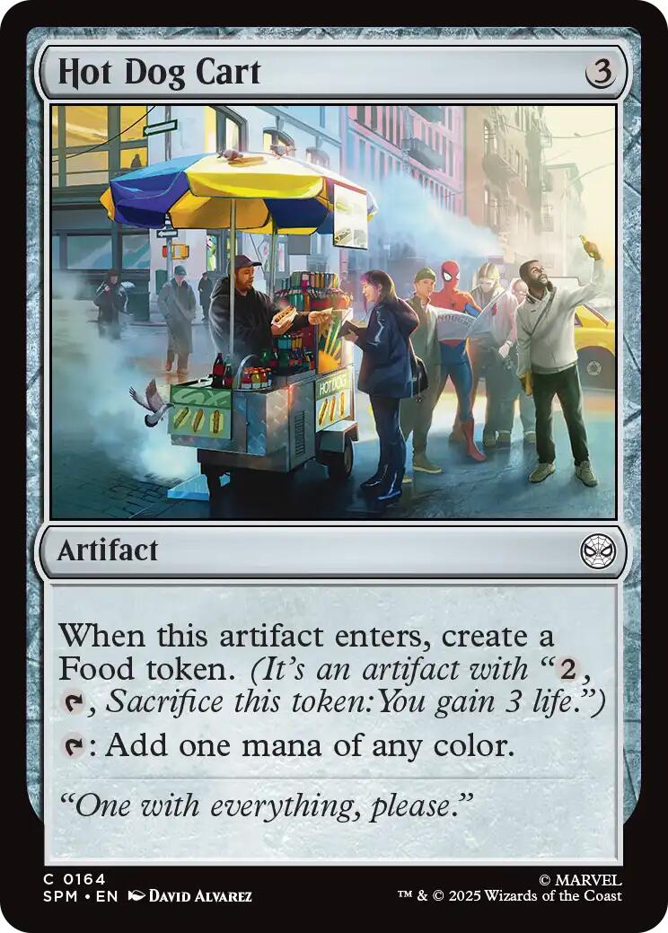 Hot Dog Cart [Marvel's Spider-Man] Foil