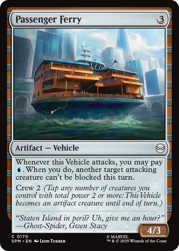 Passeneger Ferry [Marvel's Spider-Man] Foil