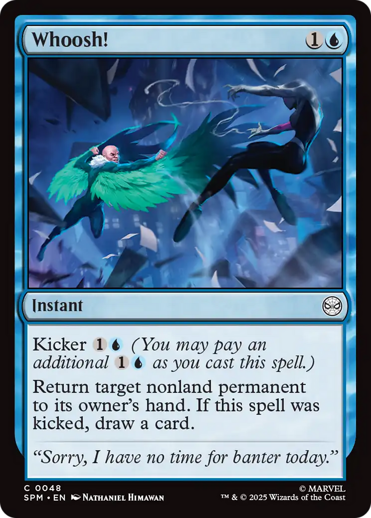 Whoosh! [Marvel's Spider-Man] Foil