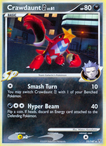 Crawdaunt G (23/147) [Platinum: Supreme Victors] Reverse Holofoil