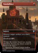 Vandalblast (Borderless Alternate Art) [Commander Masters] Foil
