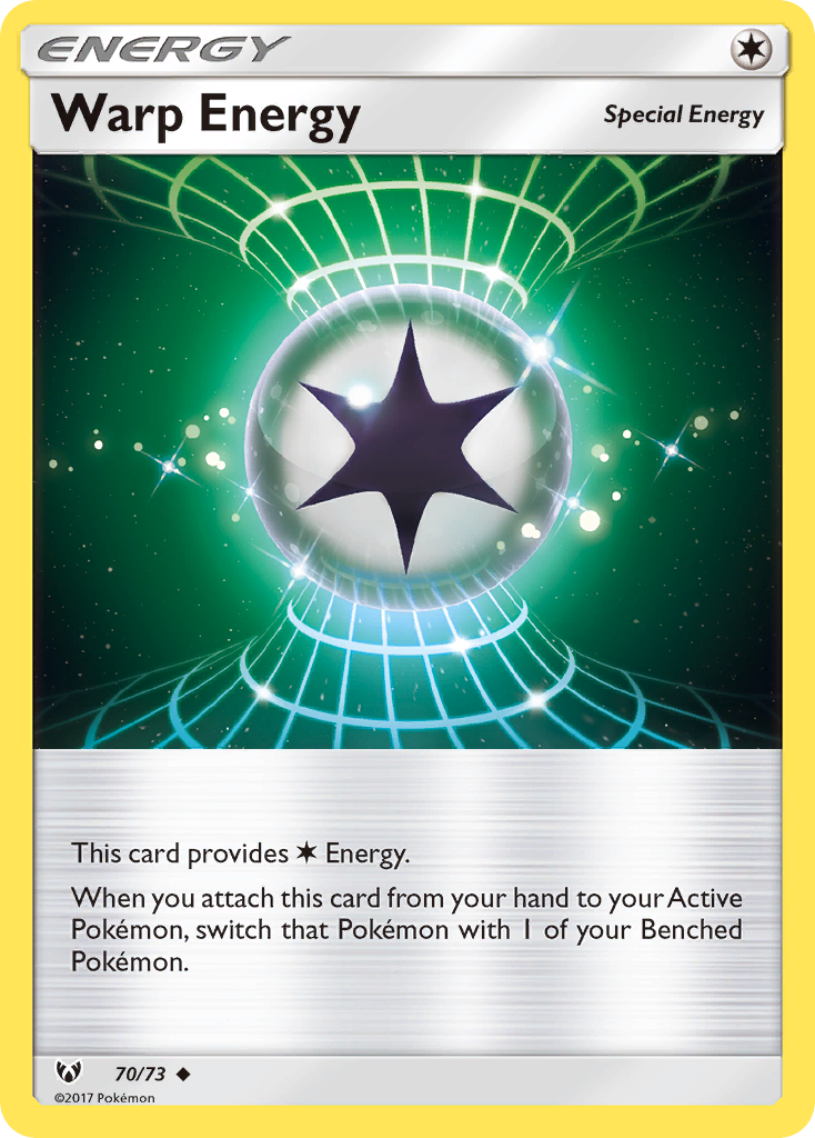 Warp Energy (70/73) [Sun & Moon: Shining Legends] Reverse Holofoil