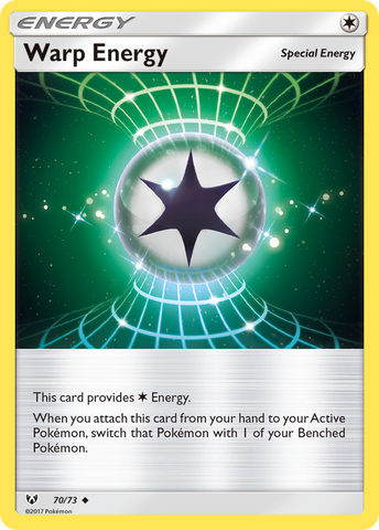 Warp Energy (70/73) [Sun & Moon: Shining Legends] Reverse Holofoil