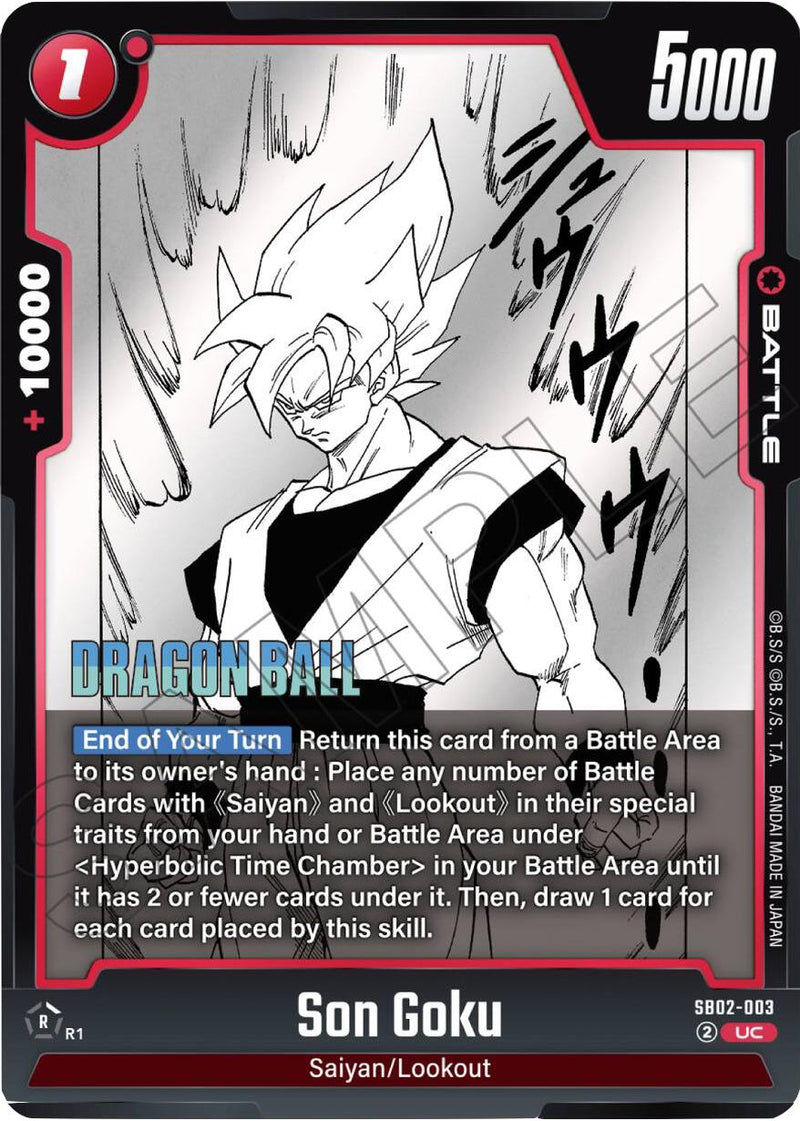 Son Goku (SB02-003) [Manga Booster 02]