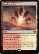 Sundown Pass [Secrets of Strixhaven] Foil