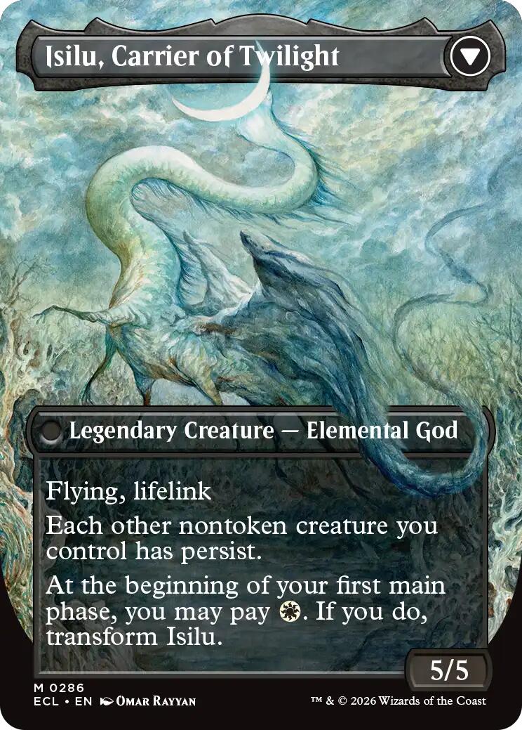 Eirdu, Carrier of Dawn (Borderless) [Lorwyn Eclipsed] Foil