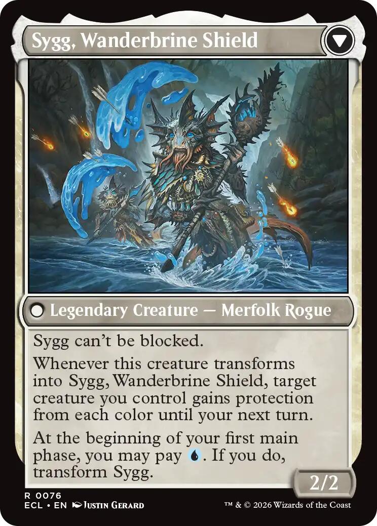 Sygg, Wanderwine Wisdom [Lorwyn Eclipsed] Foil