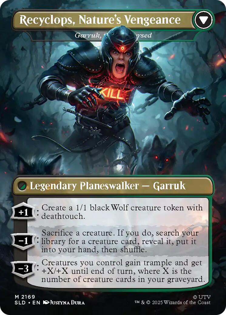 Recyclops, Eco-friendly - Garruk Relentless [Secret Lair Drop Series] Foil