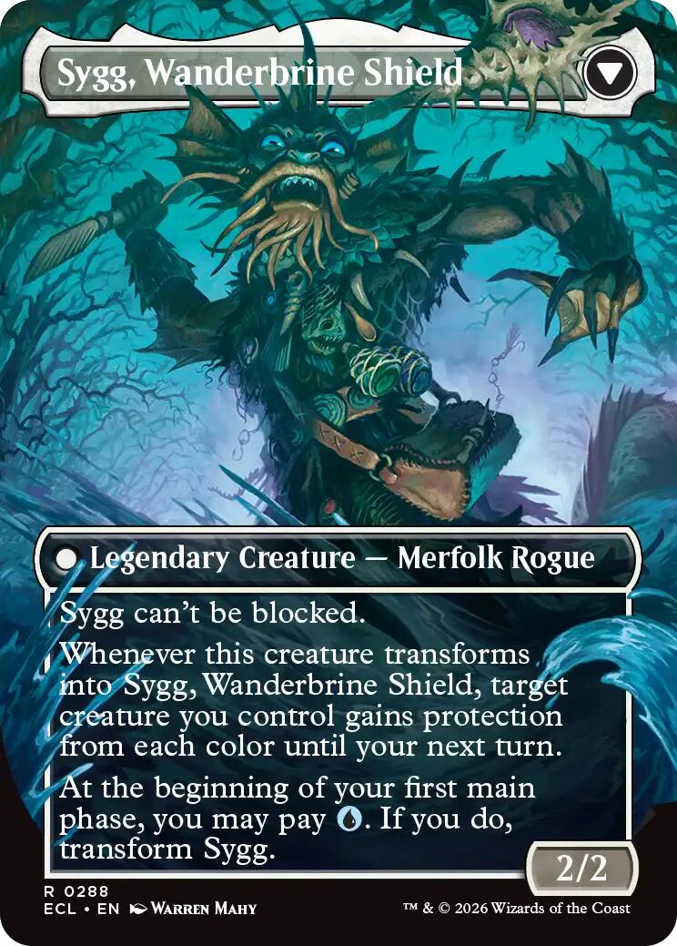 Sygg, Wanderwine Wisdom (Borderless) [Lorwyn Eclipsed] Foil