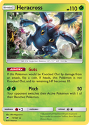 Heracross (11/147) [Sun & Moon: Burning Shadows] Reverse Holofoil